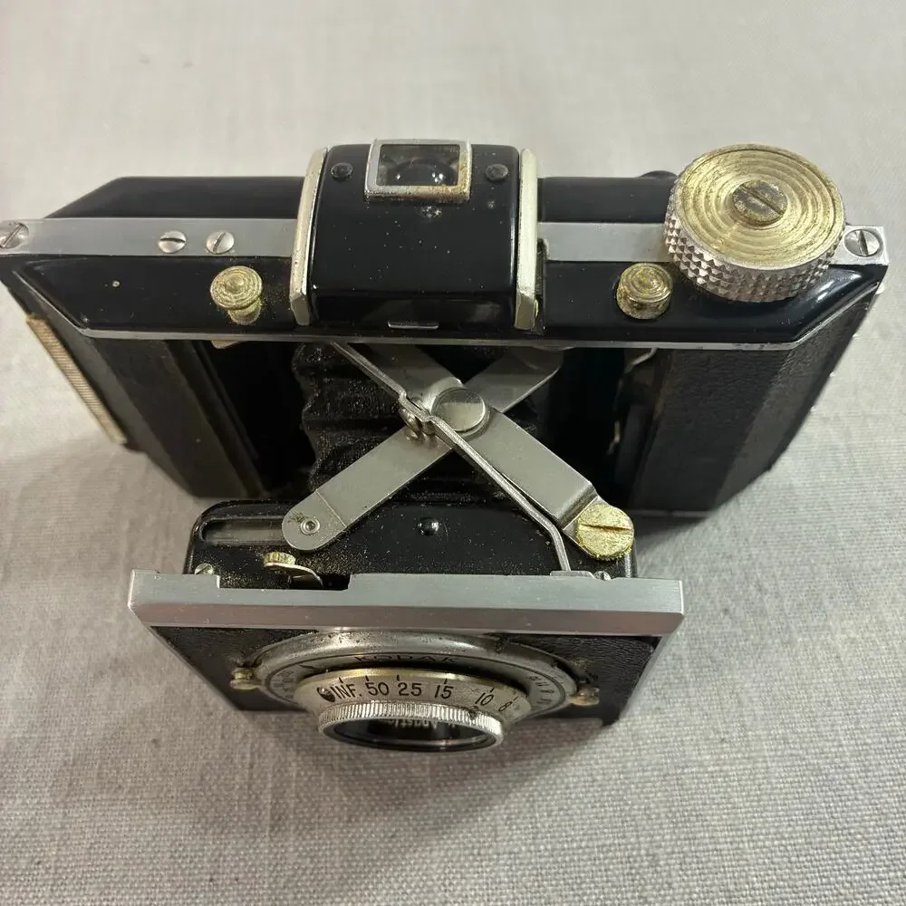 Vintage Kodak Bantam Folding Camera Anastigmat Special 47mm f/4.5 w Leather Case